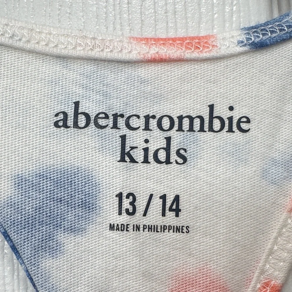 Abercrombie Kids Red and Blue Tie-Dye Mickey Tank - Picture 2 of 3